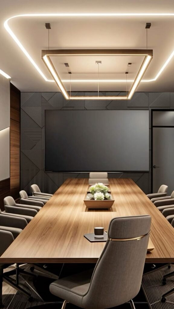 20-Brilliant-Meeting-Rooms-That-Boost-Productivity-31-576x1024 Kenapa Banyak Perusahaan Sukses Mengganti Interior Kantor Setiap 3–5 Tahun? Ini Alasannya…