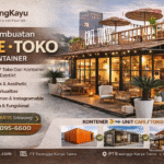 Jasa Pembuatan Cafe & Toko Kontainer: Solusi Bisnis Modern, Cepat, dan Estetik