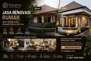 Jasa Renovasi Rumah Bandung Harga Terjangkau.