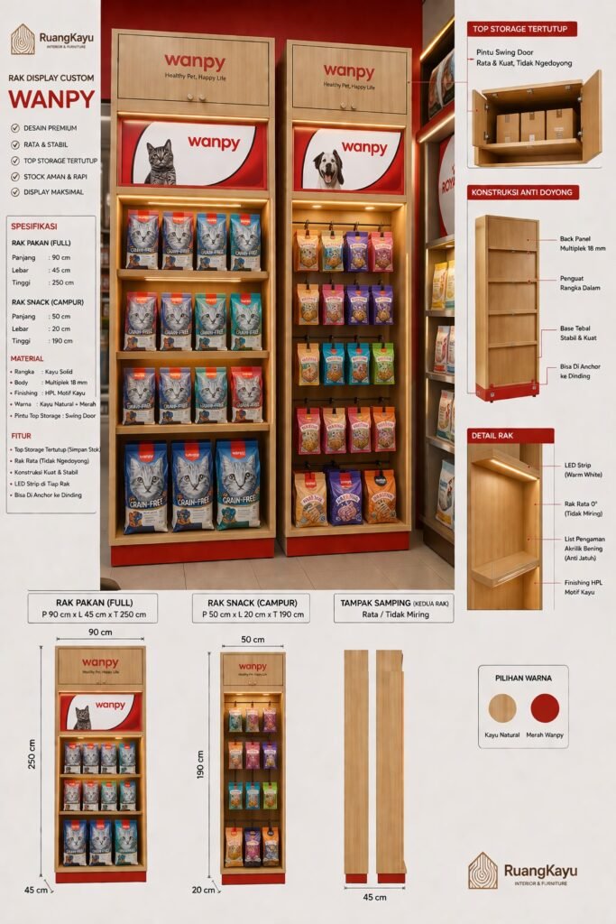 Rak-display-custom-3-683x1024 Jasa Pembuatan Rak Display Custom Premium untuk Toko & Retail – Ruangkayu.com