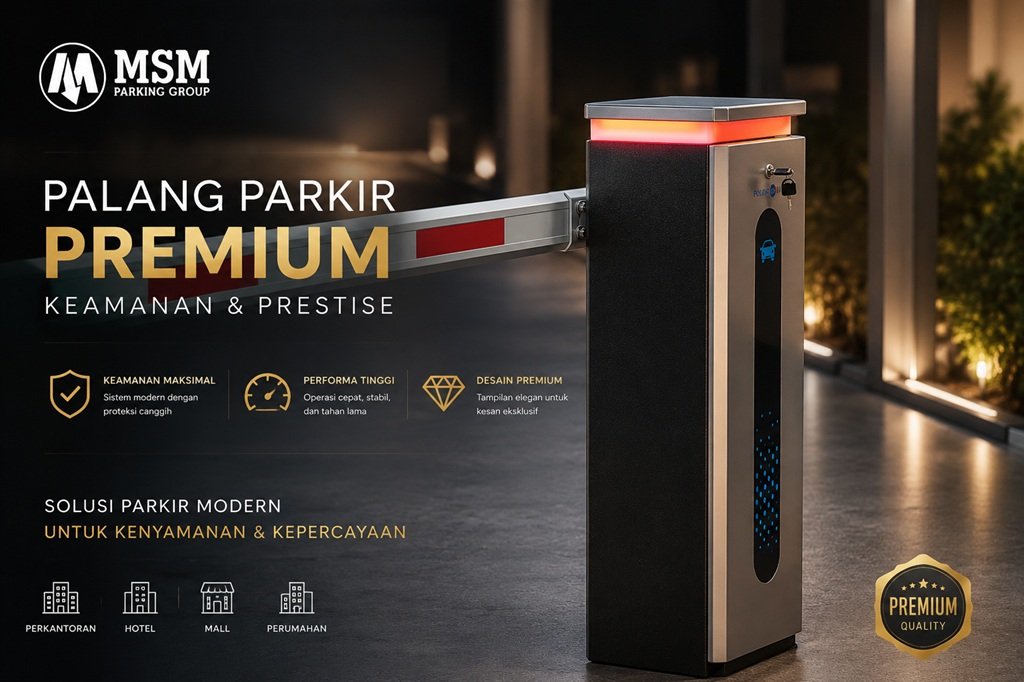 Kenapa Harga Palang Parkir di Marketplace Sangat Murah? Ini Penjelasannya