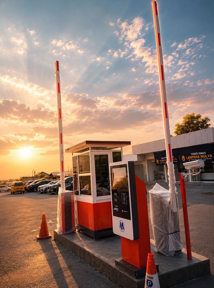 palang parkir, barrier gate, palang parkir otomatis, sistem parkir Indonesia, MSM Parking Group, MSM Parking, sistem parkir tanpa biaya langganan, barrier gate murah, manajemen parkir modern, teknologi parkir Indonesia, investasi parkir, smart parking, sistem parkir cashless, palang parkir Bandung, solusi parkir Indonesia.